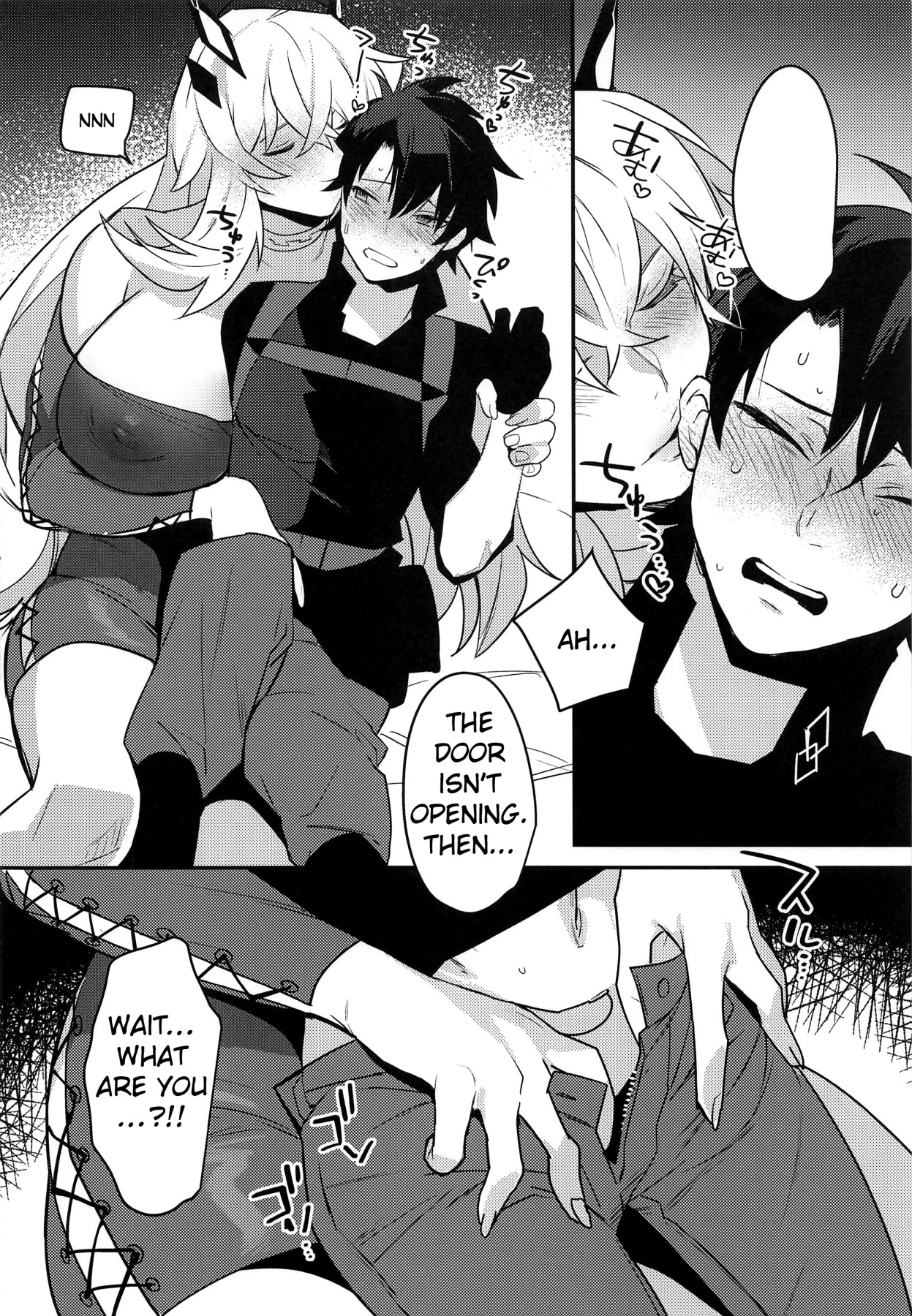 Hentai Manga Comic-A Room Where We Can't Get Out Unless We Kiss-Read-9